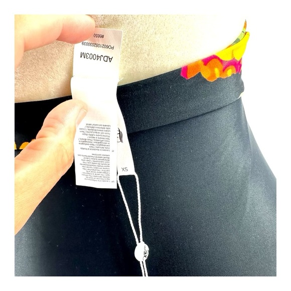 Cupshe | NWT XS Small Black Floral One Piece Swim Suit - Picture 7 of 15